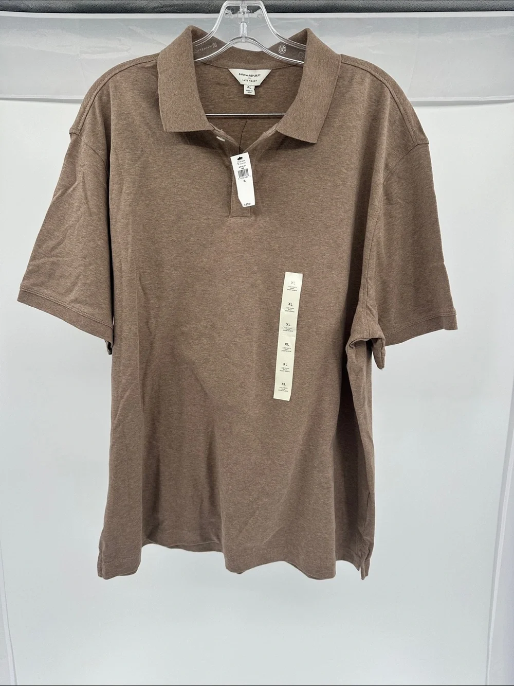 Banana Republic Men's Brown Polo Shirt